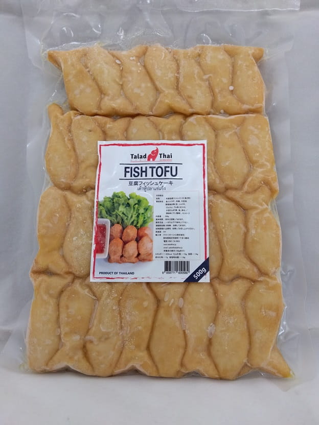 OP010 THAI TOFU FISH SHAPE 500g (1) တာလဒ္ထိုင်း တို့ဖူးငါးပုံ ၅၀၀ ဂရမ်