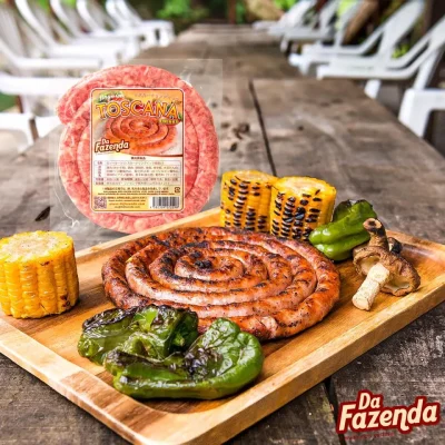 Xúc xích Tuscan đông lạnh cắt lát mỏng - 400g