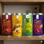 Deka Wafer Roll Choco Nut can