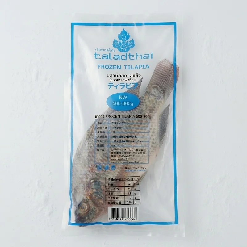 IP004 Frozen Tilapia 500~800g IP004 Cá rô phi đông lạnh 500–800g
