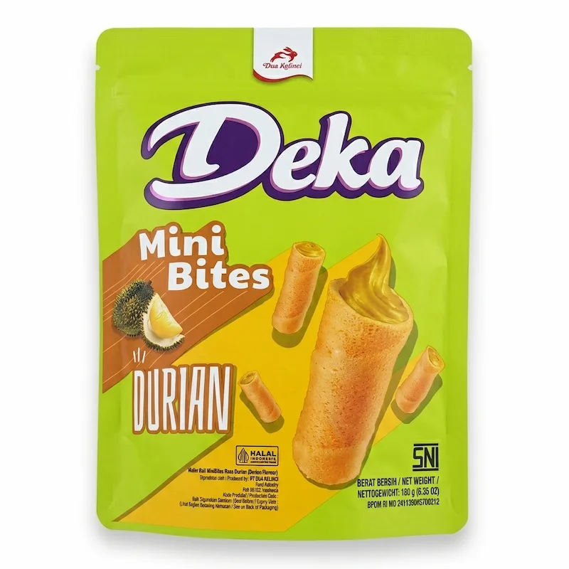 SN003 - Deka Mini Wafer Bits Durian SN003 - Deka Mini Wafer Bits รสทุเรียน